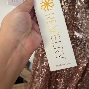 New never worn size 16 petite revelry bridesmaids gown